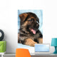 German Shepherd Puppy Wall Decal