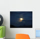 Full Moon over Mountains Wall Decal