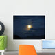Full Moon over Mountains Wall Decal