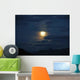 Full Moon over Mountains Wall Decal
