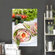 wrapped tortilla sandwich rolls Wall Mural