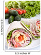 wrapped tortilla sandwich rolls Wall Mural