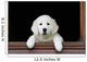 Adorable Young Golden Retriever Wall Decal