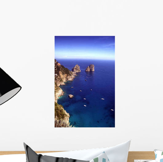 Capri Faraglioni Wall Decal