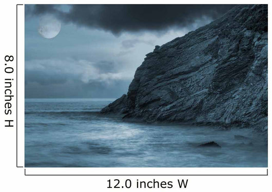 Moonlit Ocean Wall Decal