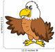Cartoon Eagle Wall Decal