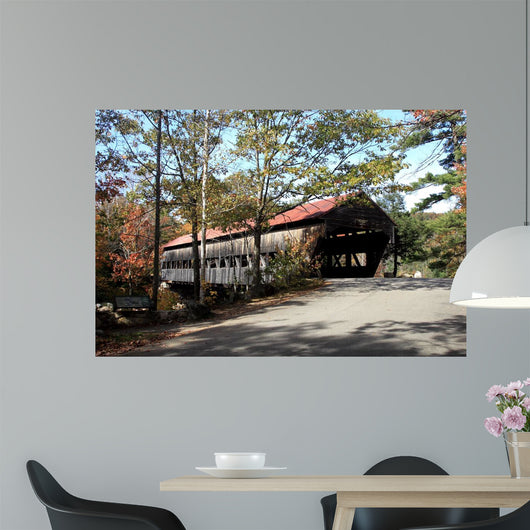 Albany Covered Bridge Wall Decal