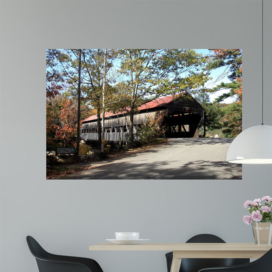 Albany Covered Bridge Wall Decal