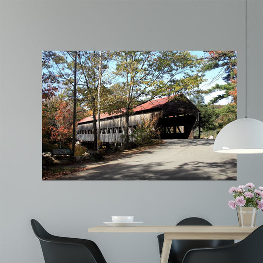 Albany Covered Bridge Wall Decal