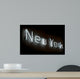 New York Neon Sign Wall Decal
