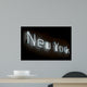 New York Neon Sign Wall Decal