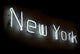 New York Neon Sign Wall Decal