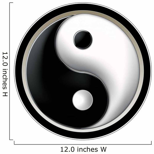 Yin Yang Wall Decal