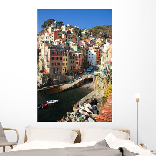 Cinque Terre Riomaggiore Wall Decal