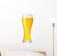Cup Beer White Wall Decal