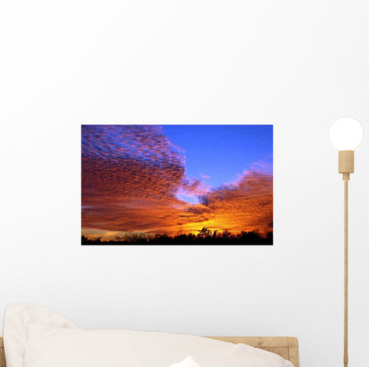 Sunset Louisiana Wall Decal