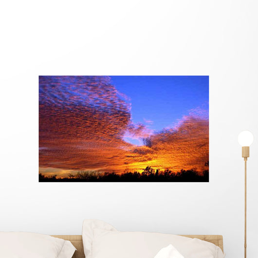 Sunset Louisiana Wall Decal