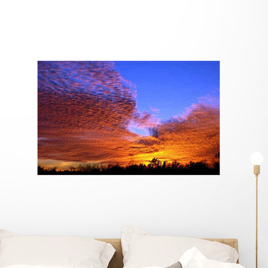 Sunset Louisiana Wall Decal