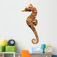 Hippocampe 3D Sea Horse Wall Decal