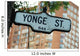 Yonge Street Canada's Most Wall Decal