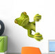 Gecko with White Sign Wall Decal