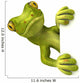 Gecko with White Sign Wall Decal