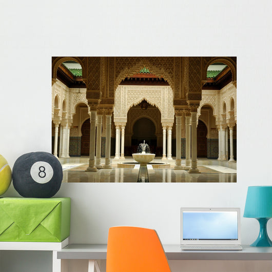 Moroccan Architecture Interiors Wall Decal