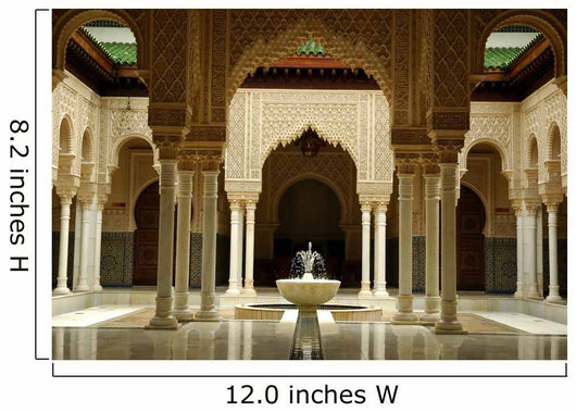 Moroccan Architecture Interiors Wall Decal