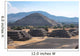 Teotihuacan Pyramids Wall Decal