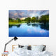 Blue Lake Going Distance Wall Decal