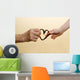 Hand Grandmother and Grandchild Wall Decal