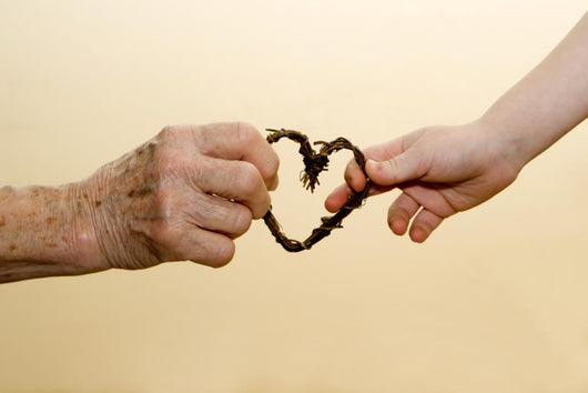 Hand Grandmother and Grandchild Wall Decal
