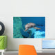 Dolphin Swimming Coral Reef Wall Decal