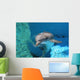 Dolphin Swimming Coral Reef Wall Decal
