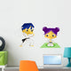 Children Karate Wall Decal