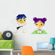 Children Karate Wall Decal