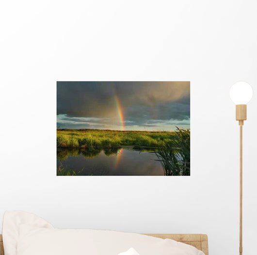 Evening Rainbow Wall Decal