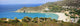 Solanas Sardinia Wall Decal Panoramic Wall Decal