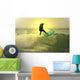 Sunset Surfer Wall Decal