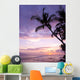 Tropical Sunset Wall Decal