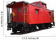 Old Train Wall Decal