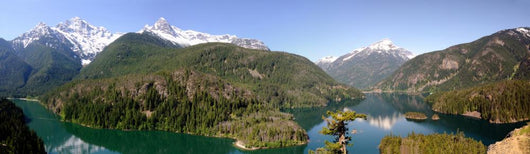 North Cascades and Diablo Wall Decal