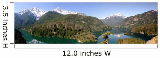 North Cascades and Diablo Wall Decal