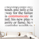 Focus Communication Wall Decal