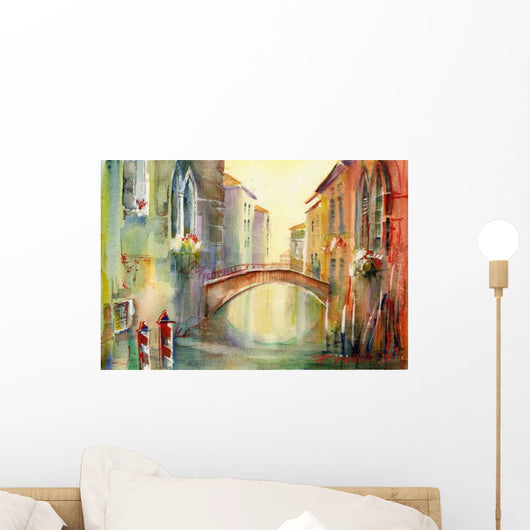 Venice Wall Decal Design 1