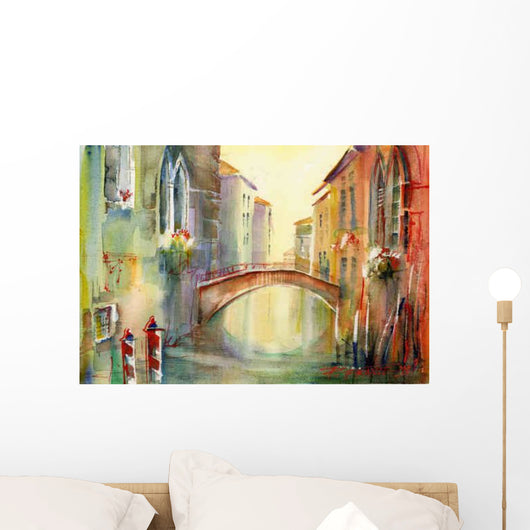 Venice Wall Decal Design 1