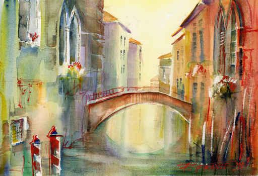 Venice Wall Decal Design 1