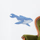 Blue Whale Wall Decal