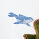 Blue Whale Wall Decal