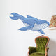 Blue Whale Wall Decal